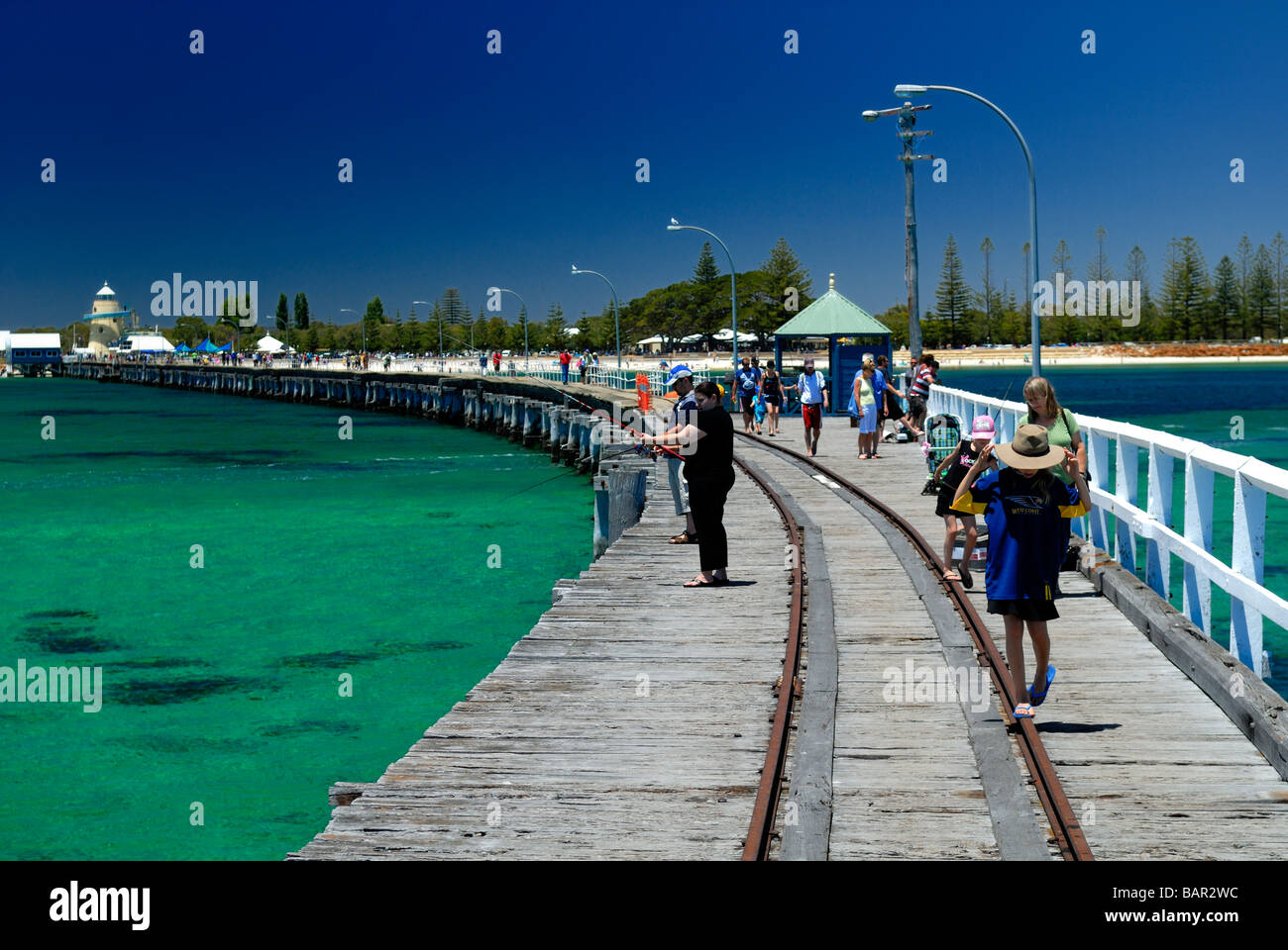 Busselton jetty fishing hires stock photography and images Alamy