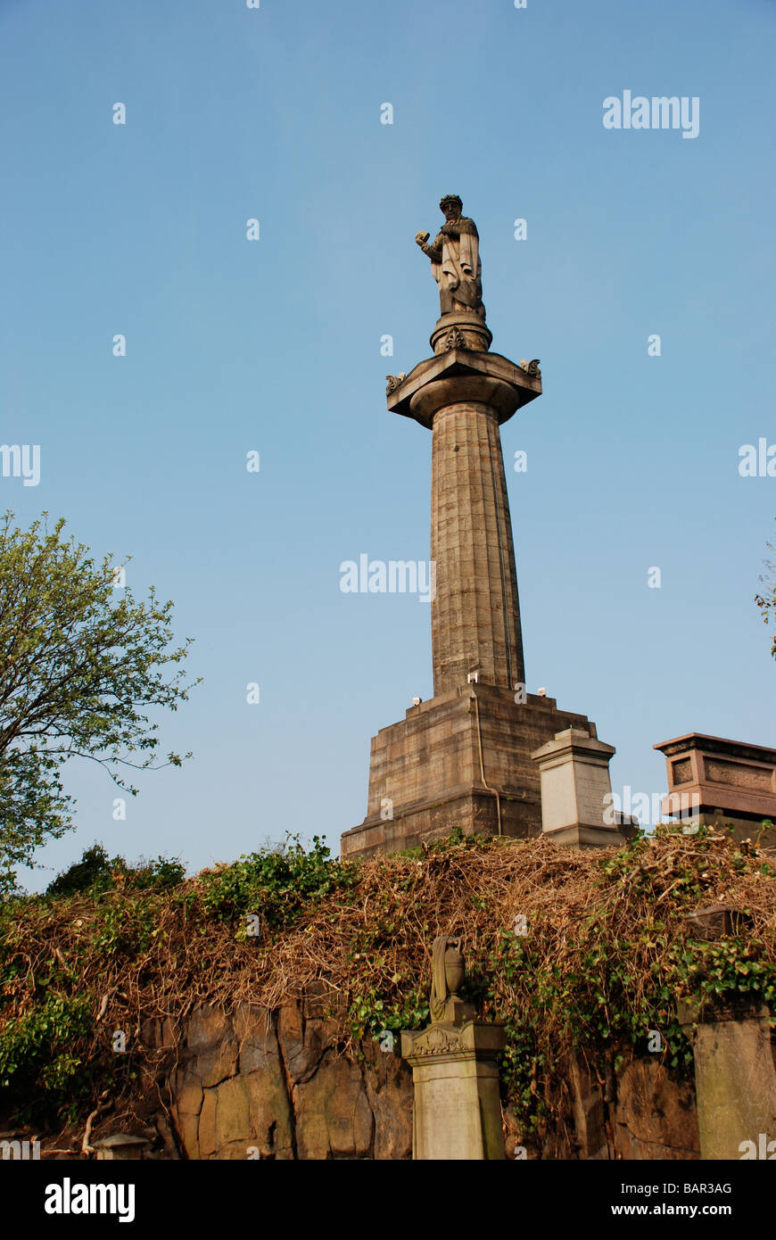 John knox grave hi-res stock photography and images - Alamy