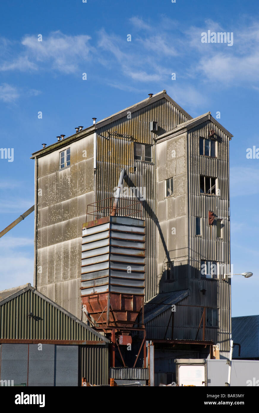 The old Greens Flour Mill in Maldon, Essex, England, UK Stock Photo Alamy