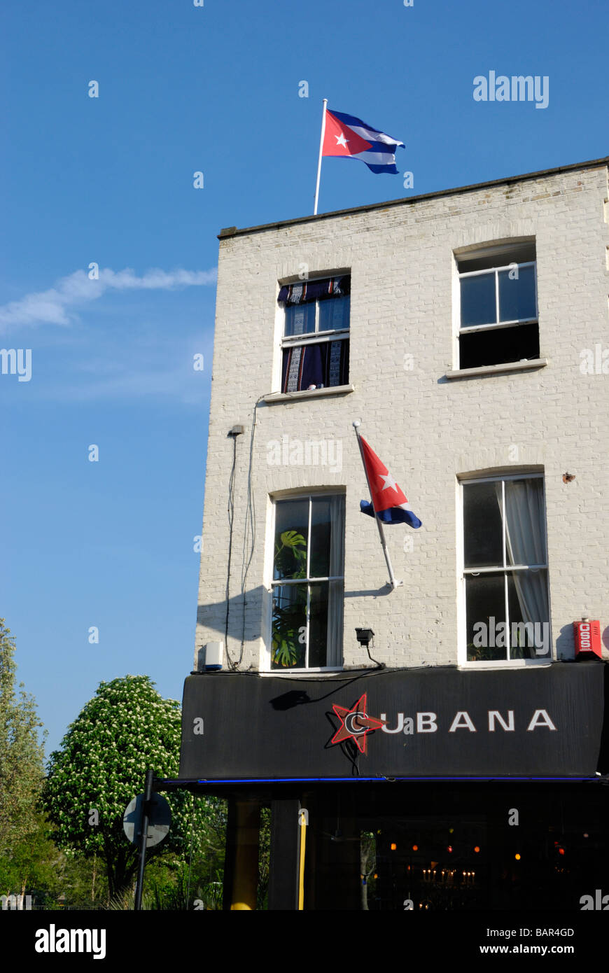 Cubana bar in Lower Mash Waterloo London Stock Photo Alamy