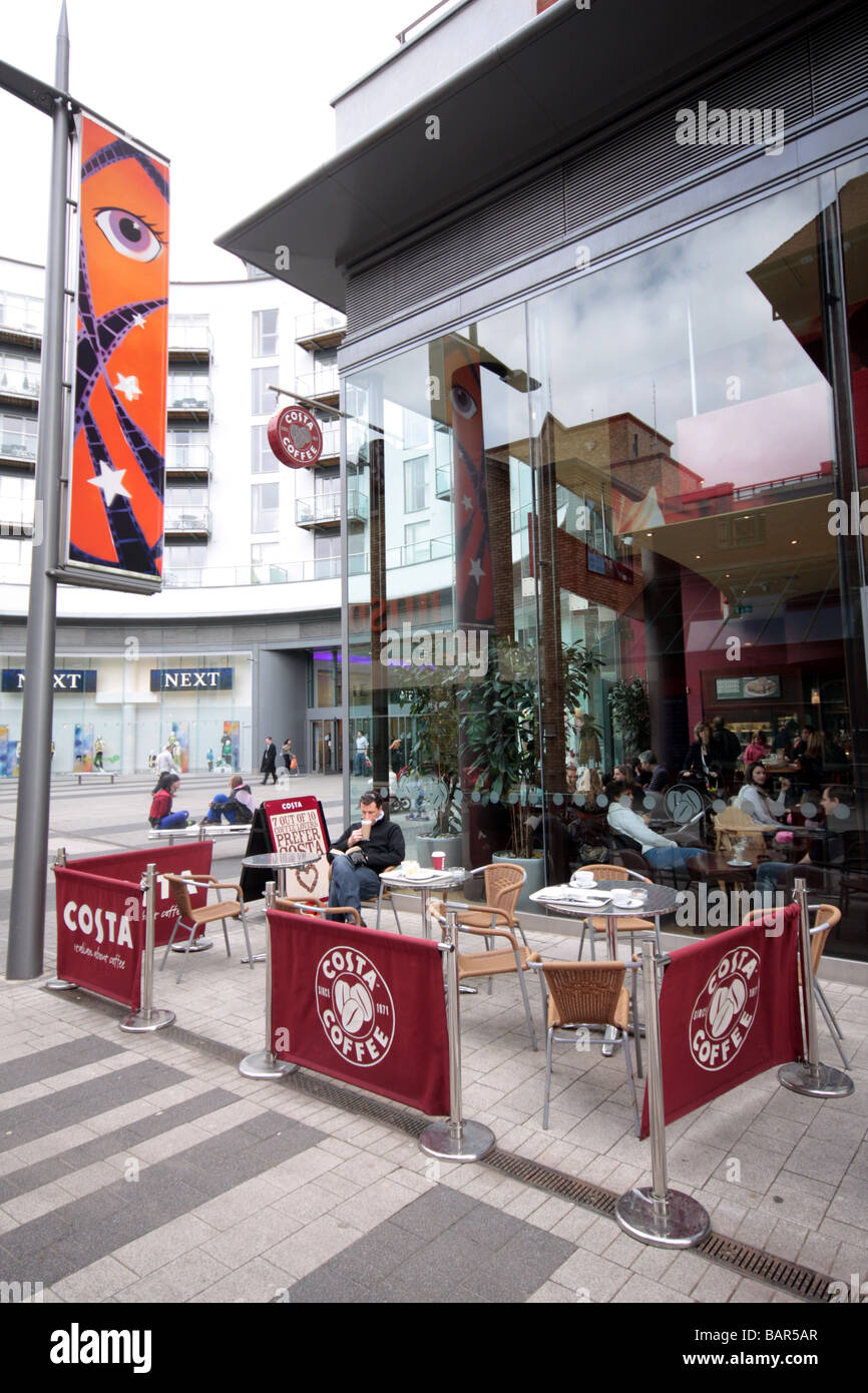 costa coffee, walton on thames surrey Stock Photo Alamy