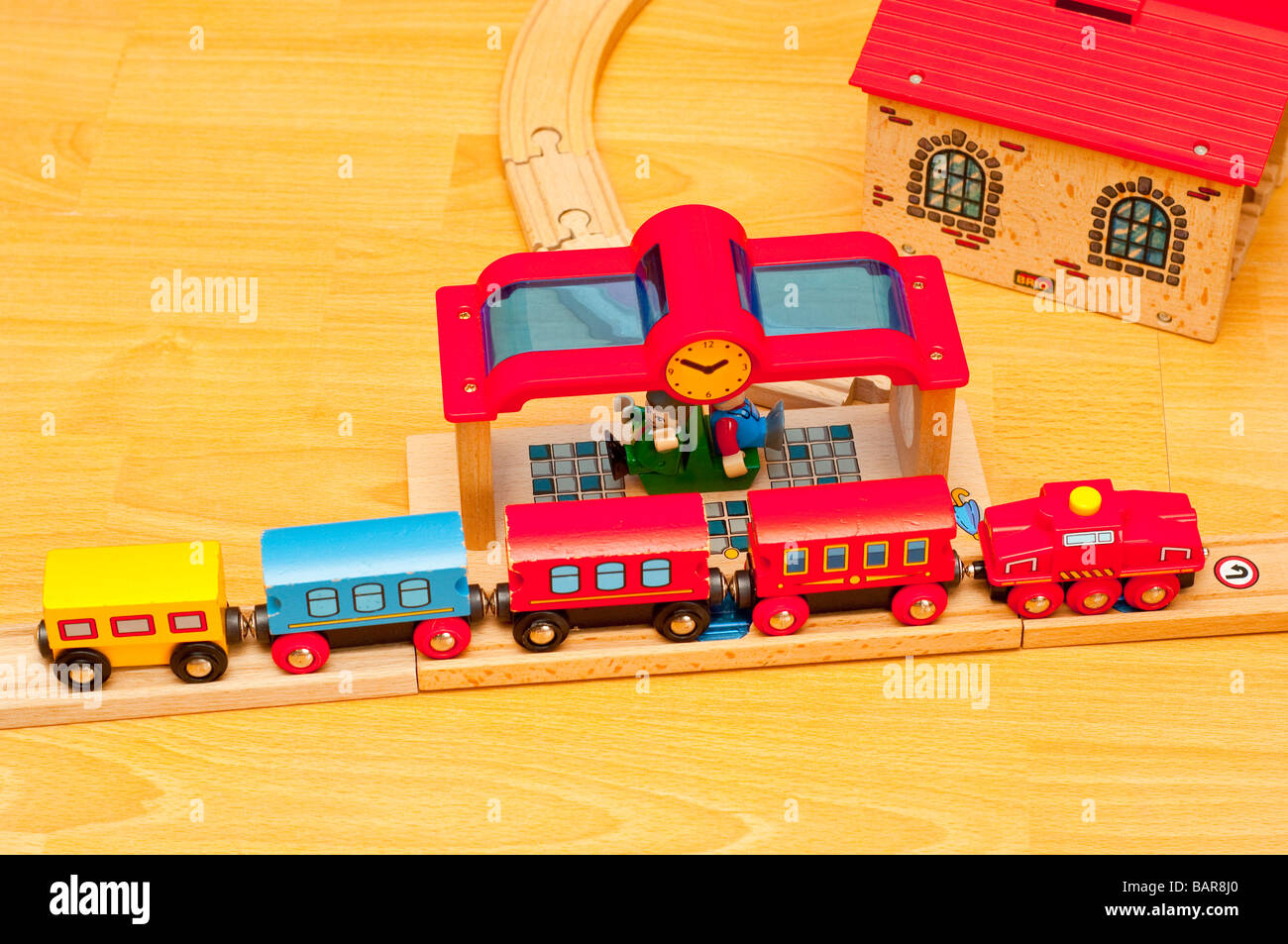 brio black train