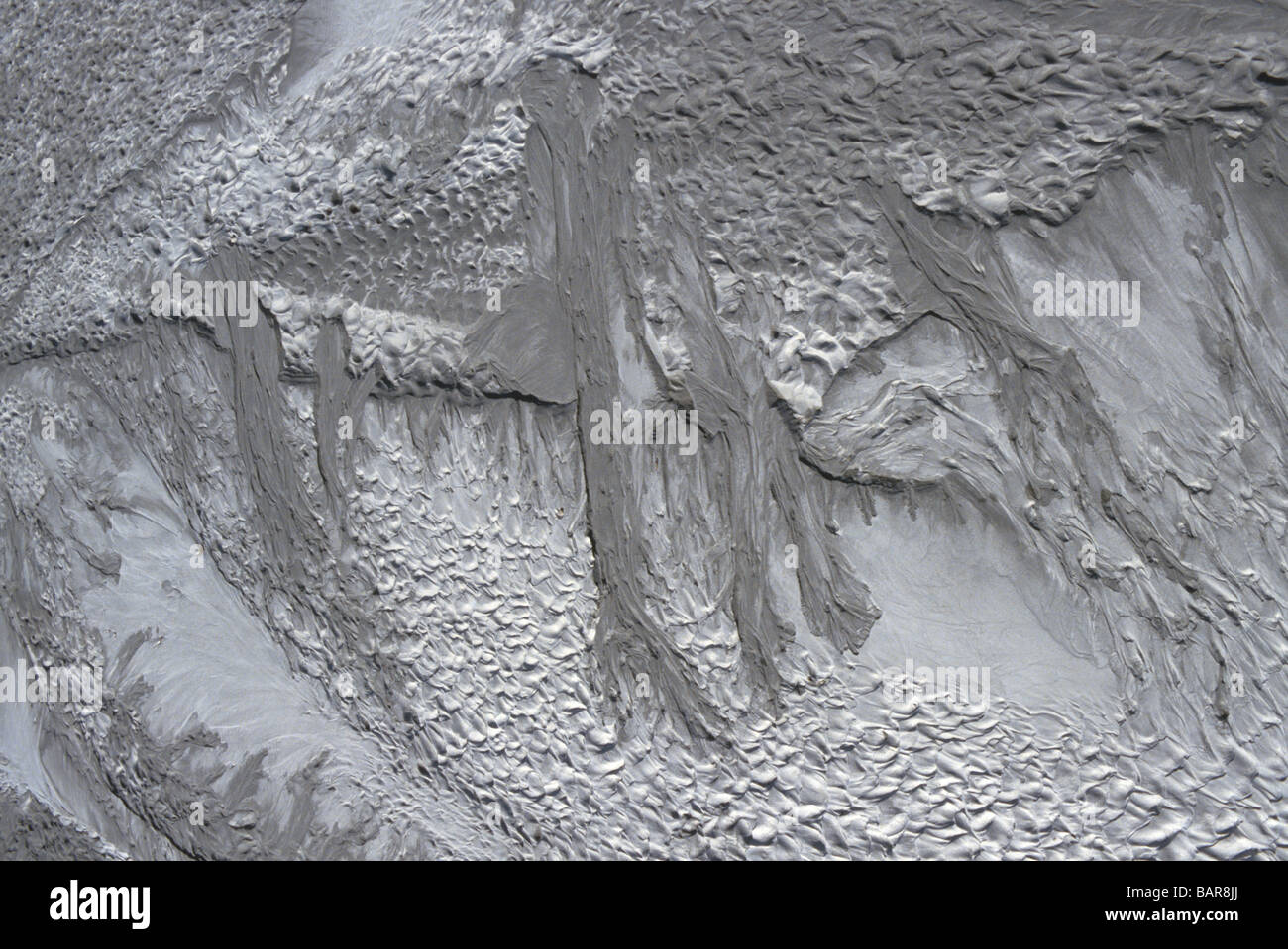 Ripple patterns in sand Stock Photo