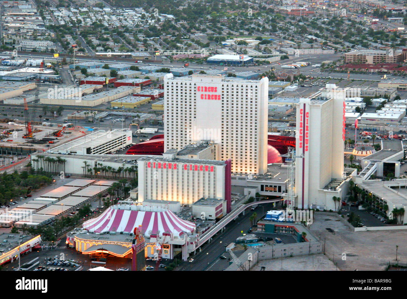 Circus Circus hotel and casino Las Vegas Nevada USA Stock Photo - Alamy