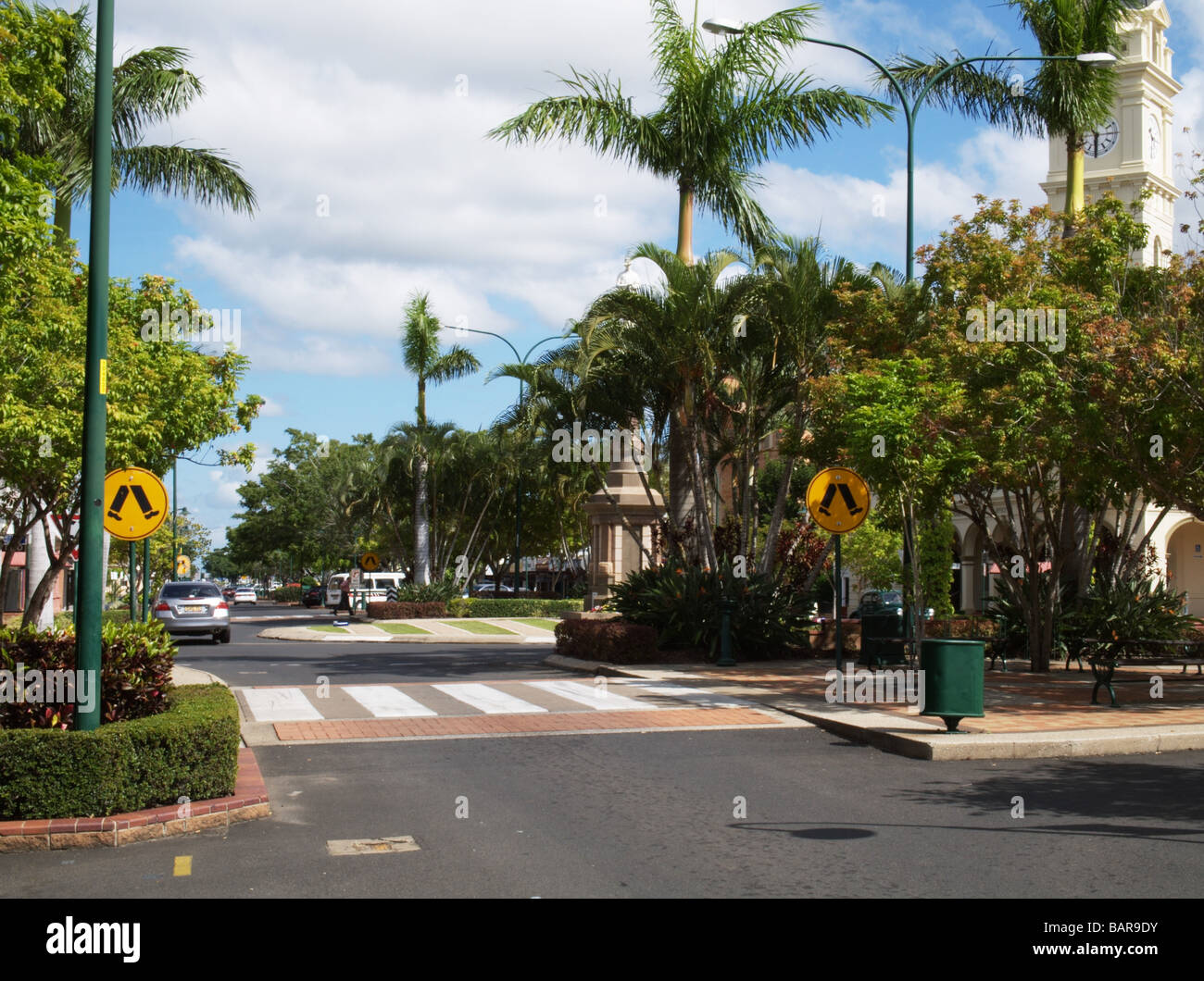 Main street bundaberg bourbong hires stock photography and images Alamy