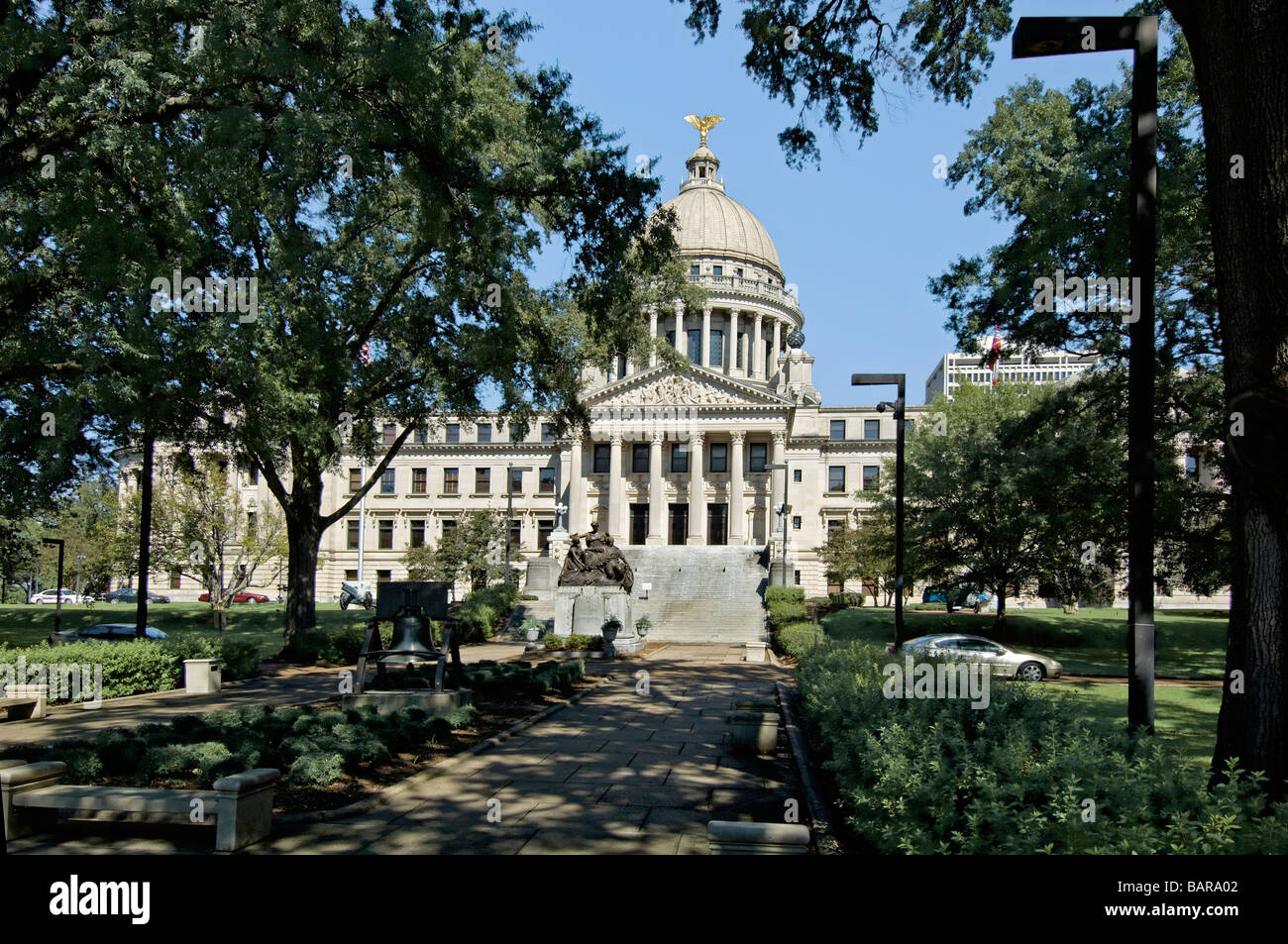 Mississippi State Capitol, Jackson, Mississippi Stock Photo