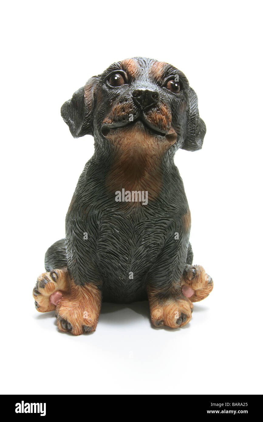 Dog Figurine Stock Photo
