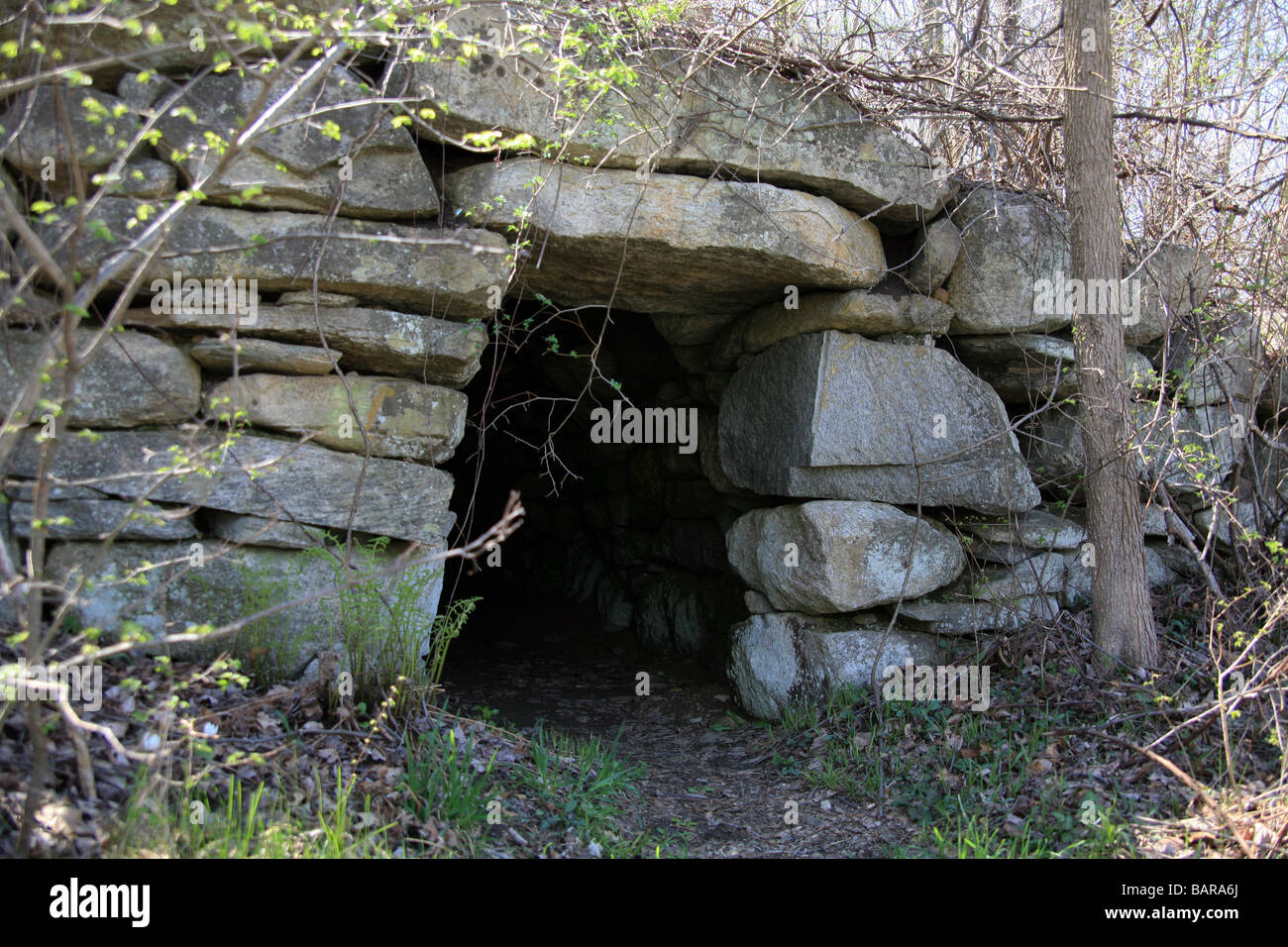 Ancient Stone Chamber located on Route 301 in Carmel in Putnam County
