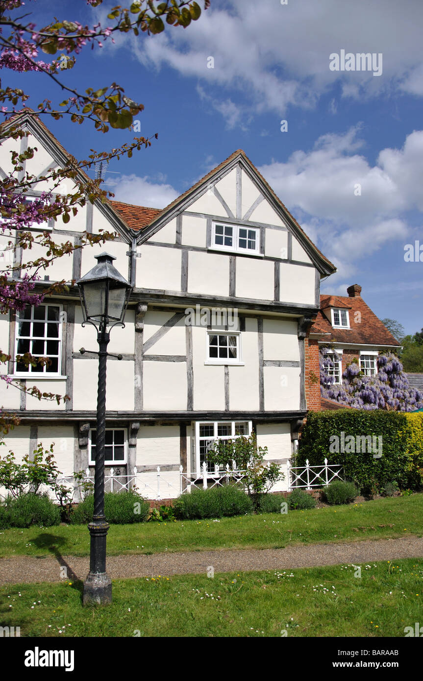 15th Century Church Stile House, Church Street, Cobham, Surrey, England, United Kingdom Stock Photo