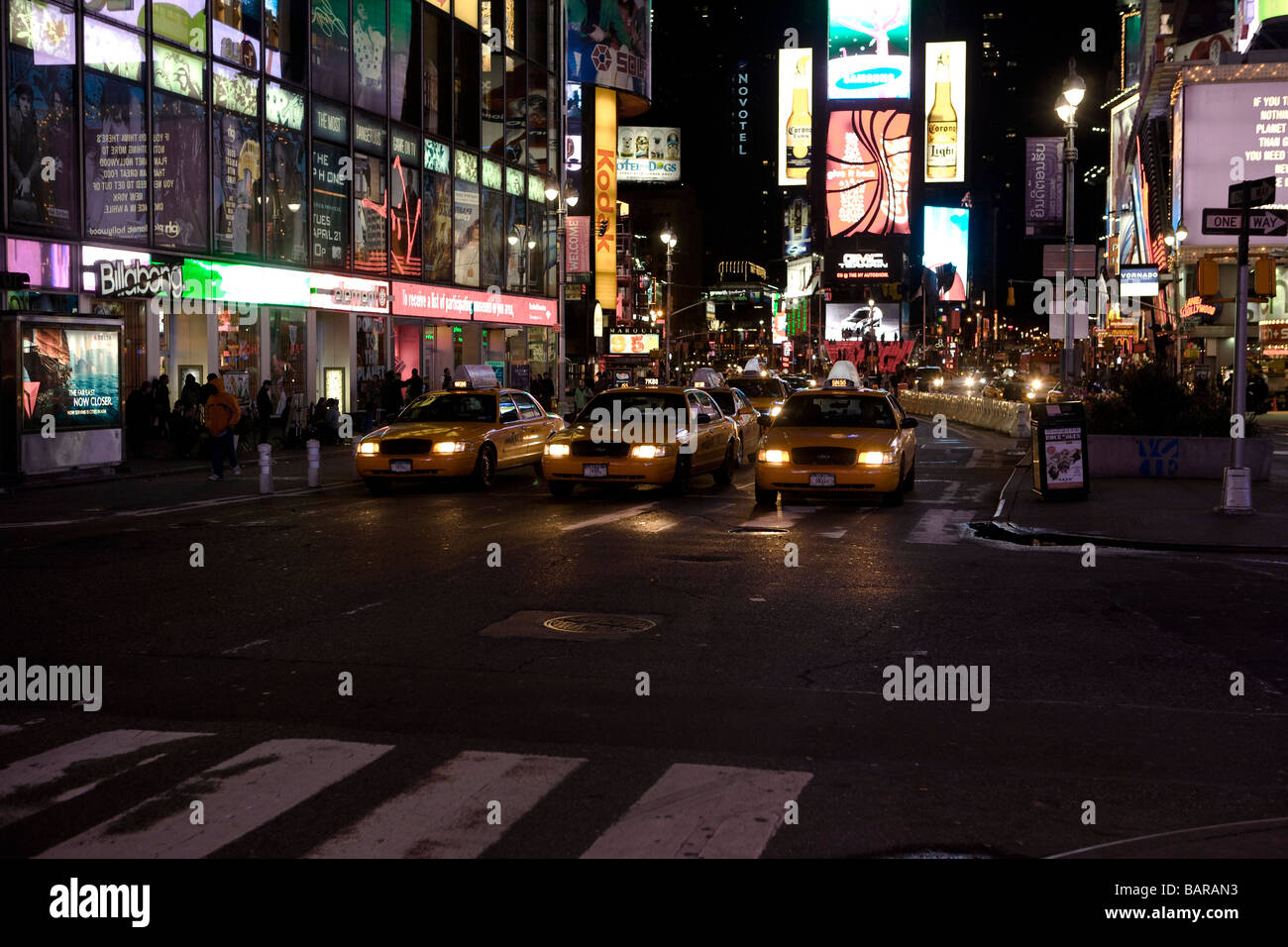 Time Square Lights Stock Photo Alamy