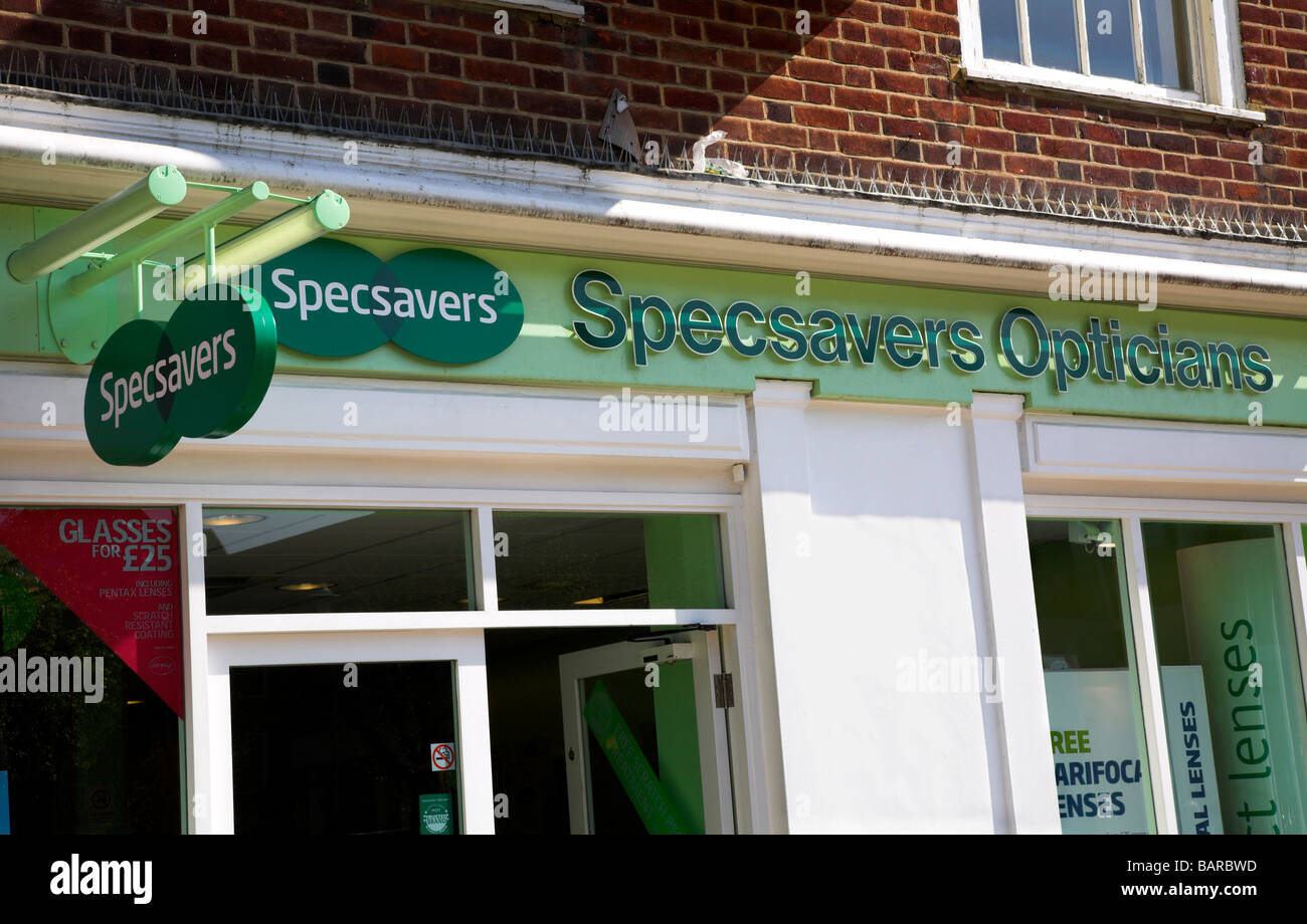 Specsavers store front Stock Photo
