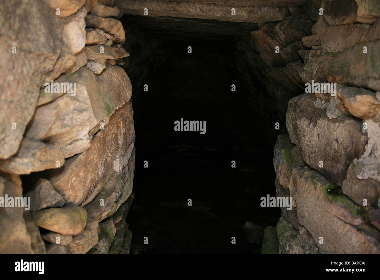 Entrance to the Wangtown Chamber, an ancient stone chamber located off