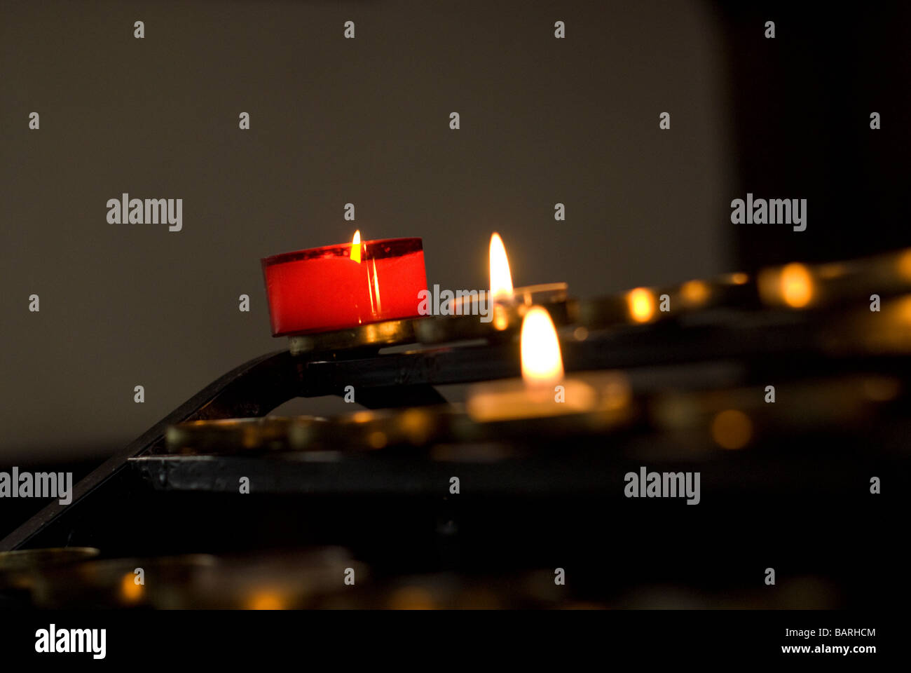 Church candles hi-res stock photography and images - Alamy