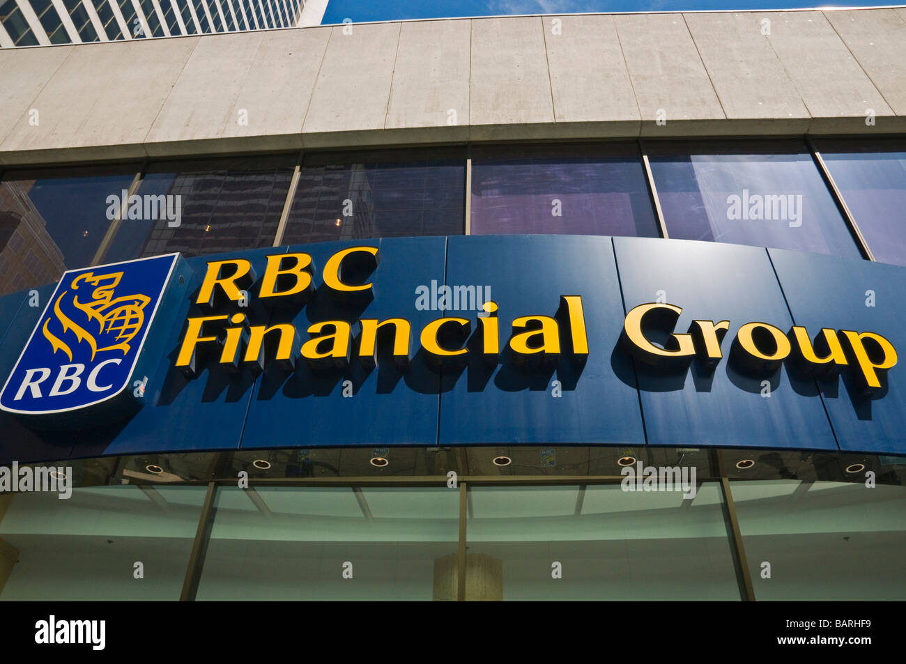 RBC Bank downtown Vancouver Stock Photo