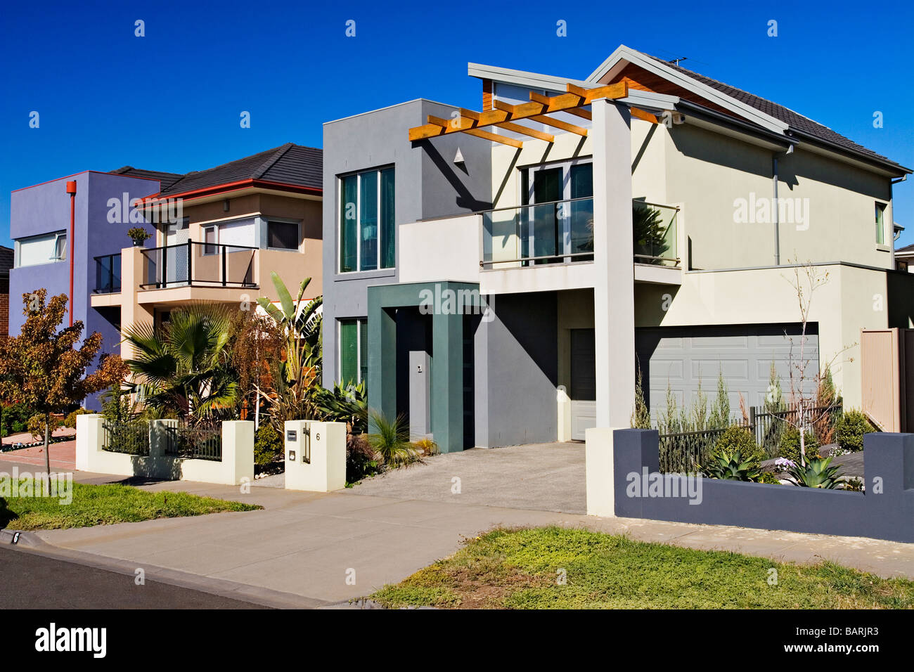 Housing Industry / New contemporary residential houses.Melbourne