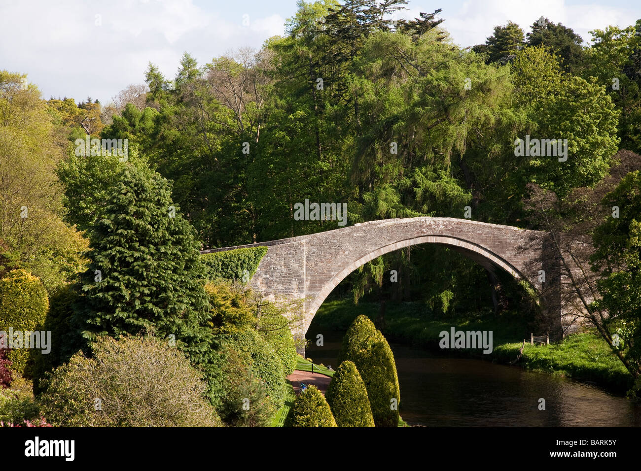 Brig O Doon, Alloway, Ayrshire, Scotland Stock Photo Alamy
