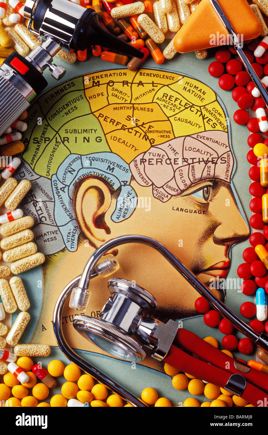 Health care still life Stock Photo