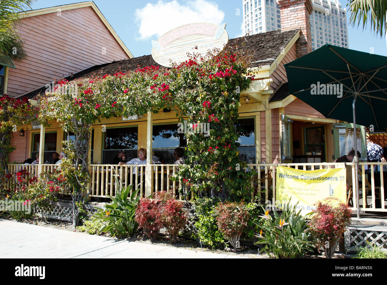Facade Of Busters Beach House And Longboard Bar Seaport Village Stock Photo Alamy