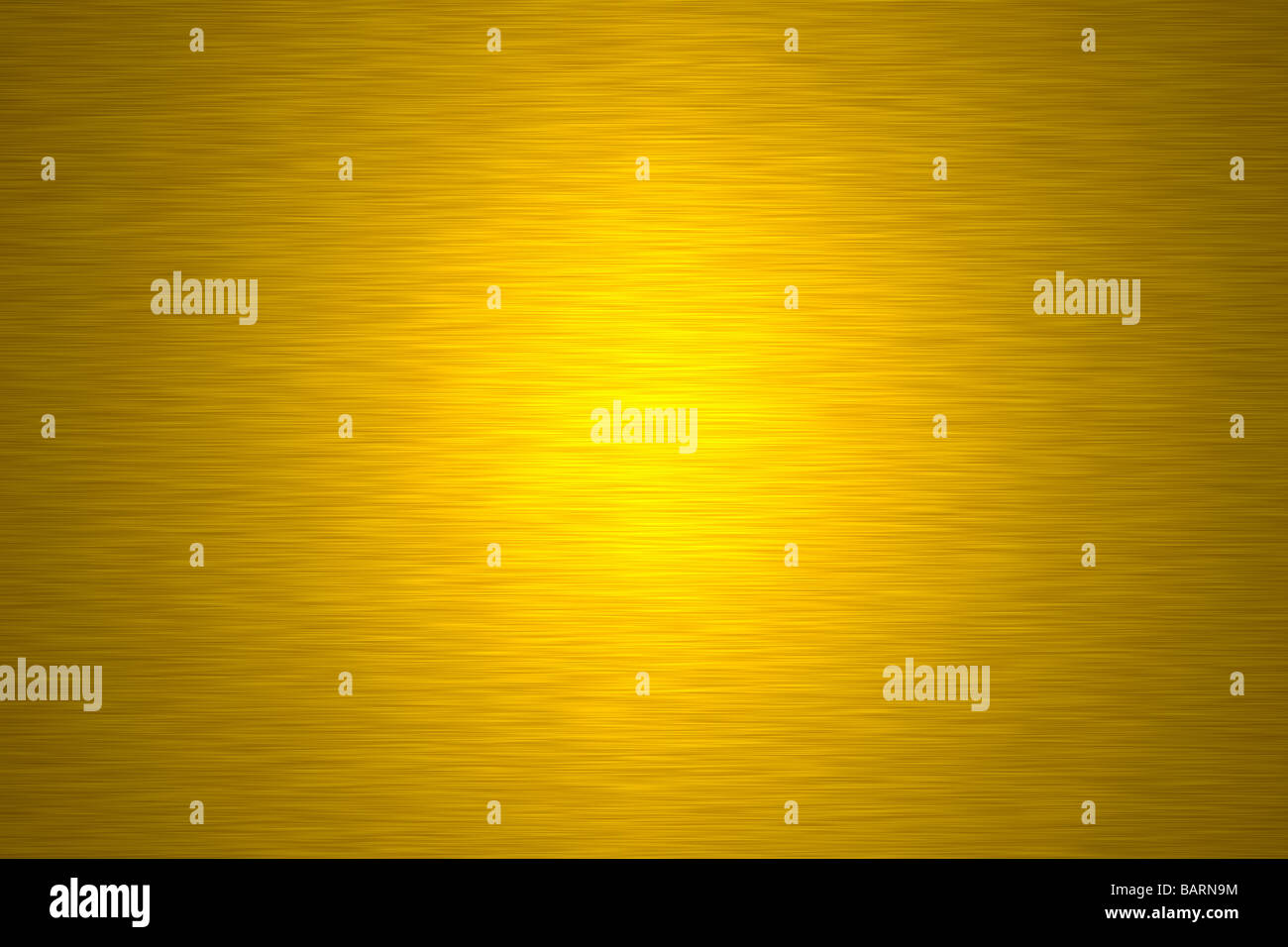 brushed gold metal plate Stock Photo Alamy