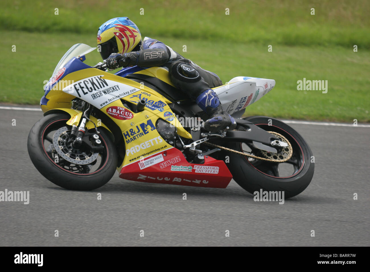 Club Bikes, Croft Circuit 2009 Stock Photo Alamy