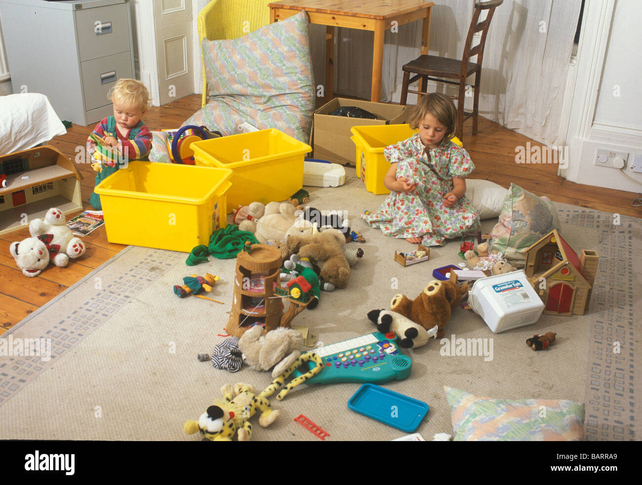 Messy kids room toys hires stock photography and images Alamy