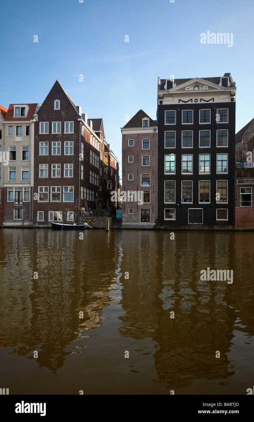 canal in amsterdam Stock Photo