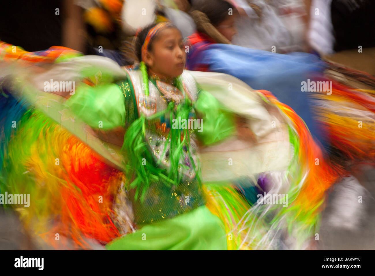 Yakama Girl's Fancy Shawl Dance - Circle of Dance - October 6, 2012 through  October 8, 2017 - The National Museum of the American Indian in New York