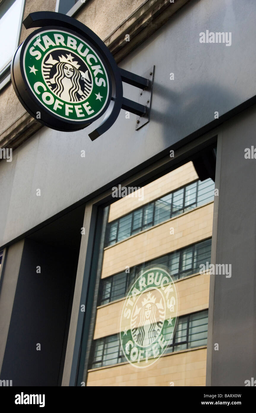 Starbucks Coffee Logo Stock Photo