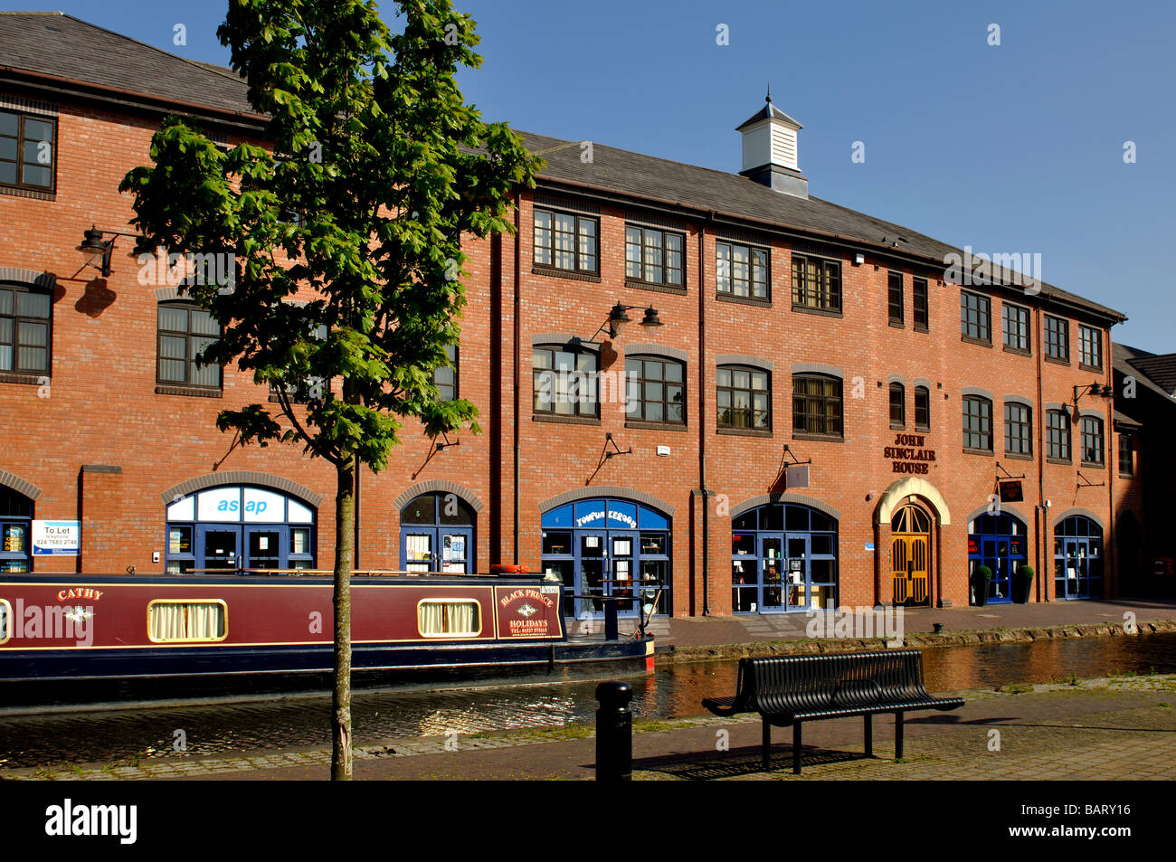 Coventry Canal Basin, West Midlands, England, UK Stock Photo Alamy