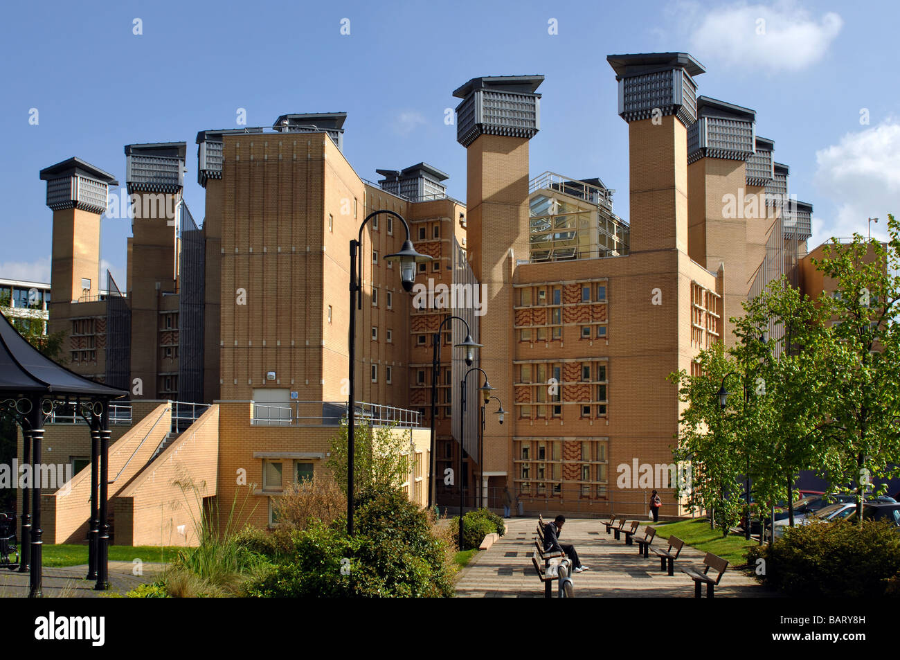 Coventry University Lanchester Library building, Coventry, England, UK