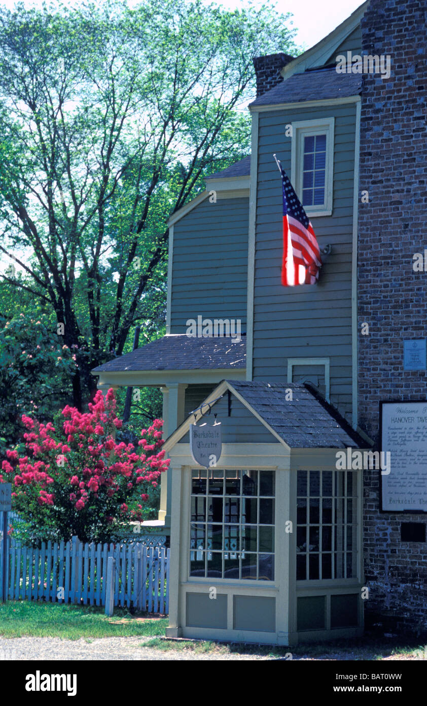 Barksdale Theatre in Hanover Tavern Stock Photo Alamy