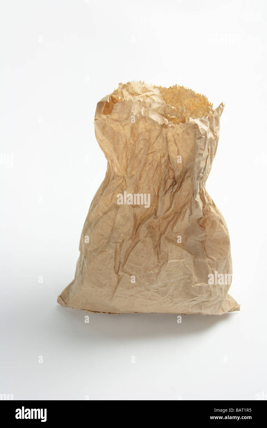Brown Paper Bag Stock Photo Alamy