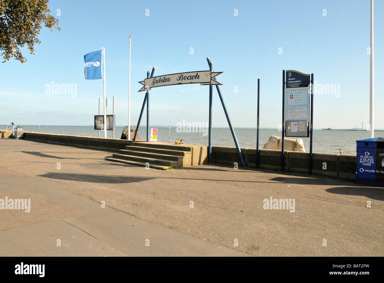 Jubilee Beach Southend on Sea Essex England UK Stock Photo Alamy