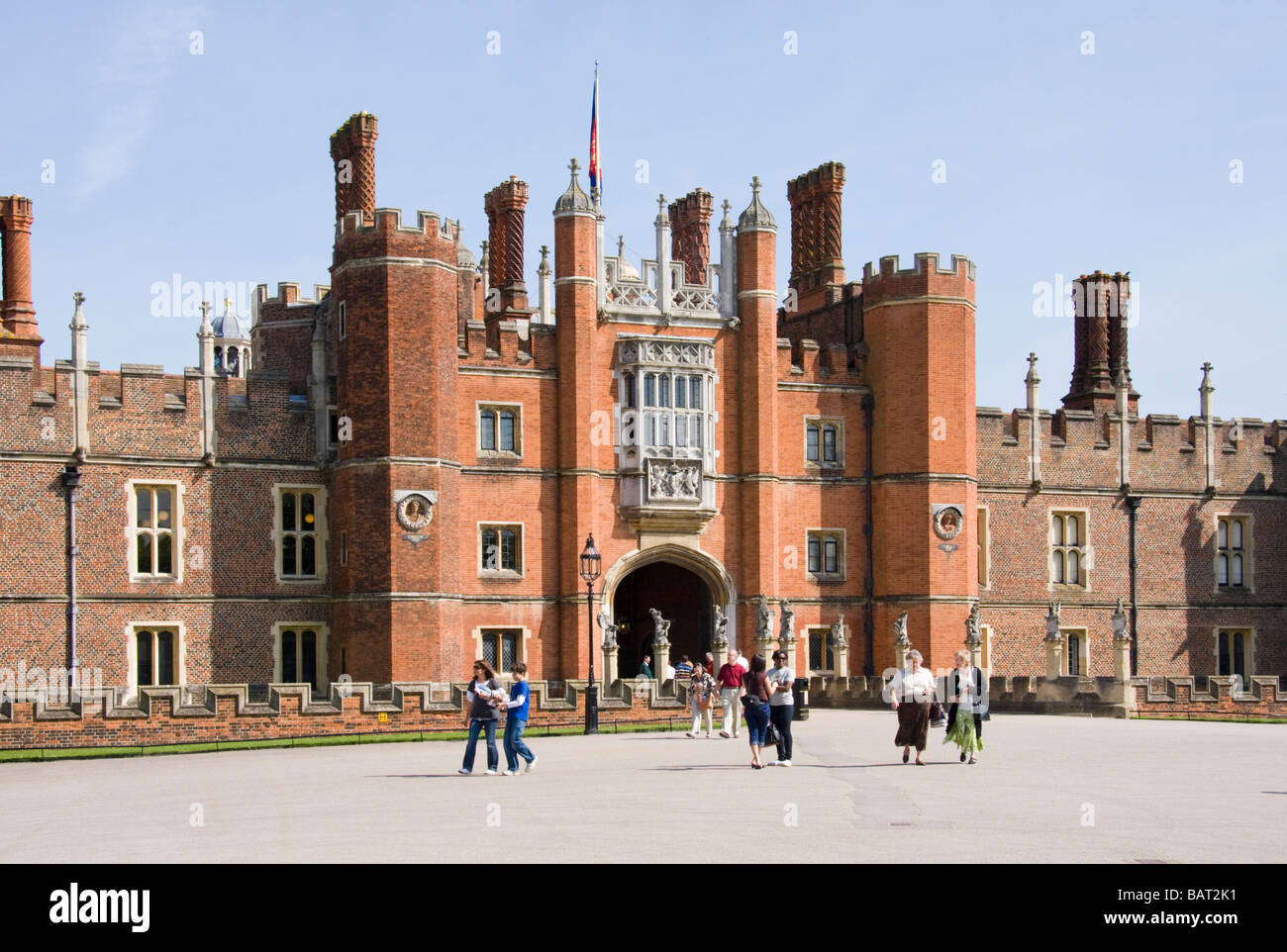 West Gate Hampton Court Palace Hampton Court London England Stock Photo West Gate Hampton Court Palace Hampton Court London England Stock Photo