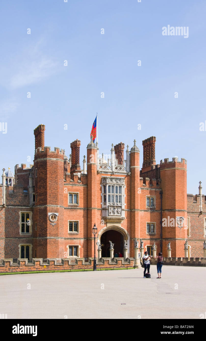 West Gate Hampton Court Palace Hampton Court London England Stock Photo