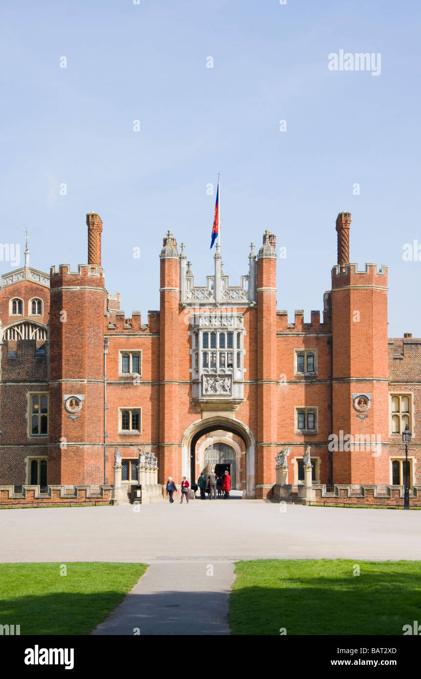 West Gate Hampton Court Palace Hampton Court London England Stock Photo West Gate Hampton Court Palace Hampton Court London England Stock Photo