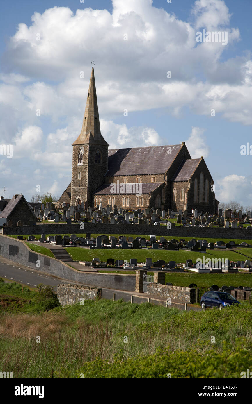 Drumcree parish church in Portadown northern Ireland site of the orange