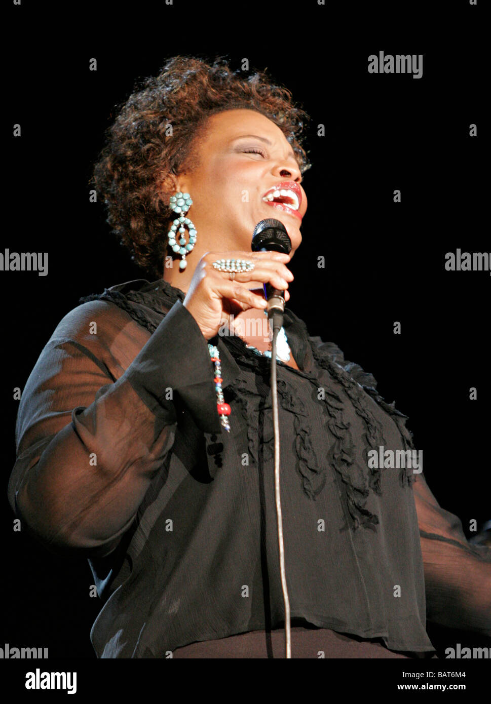 Dianne Reeves trio in Belgrade Stock Photo