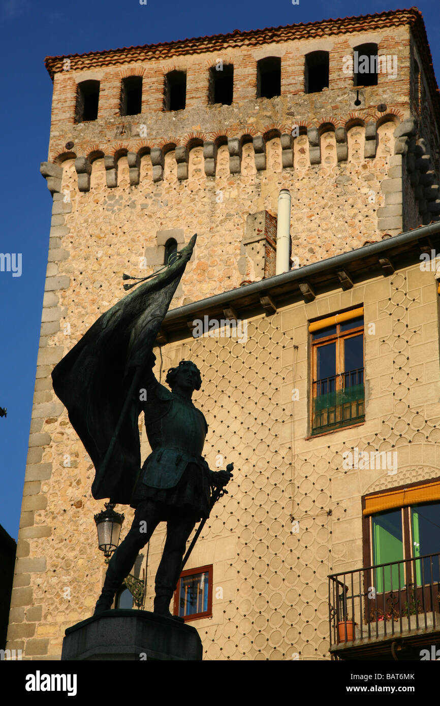 Statue Segovia Spain Espana Stock Photo Alamy