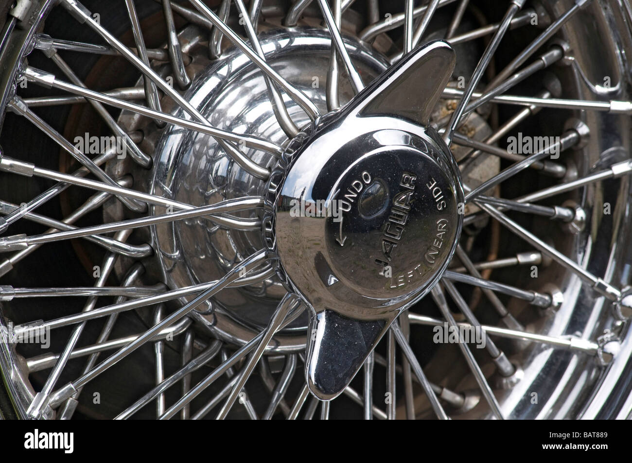 Vintage spoke car wheel hi-res stock photography and images - Alamy