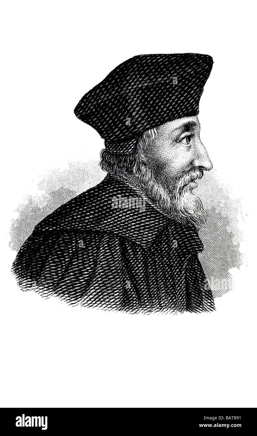 Jan Hus Stock Photo