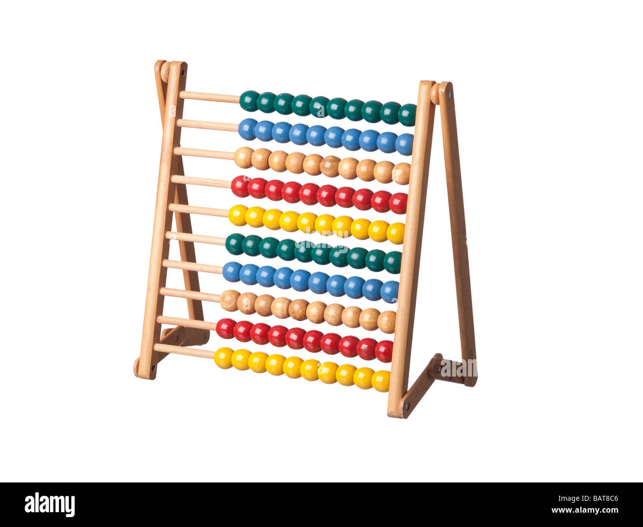 Colourful childrens abacus Stock Photo