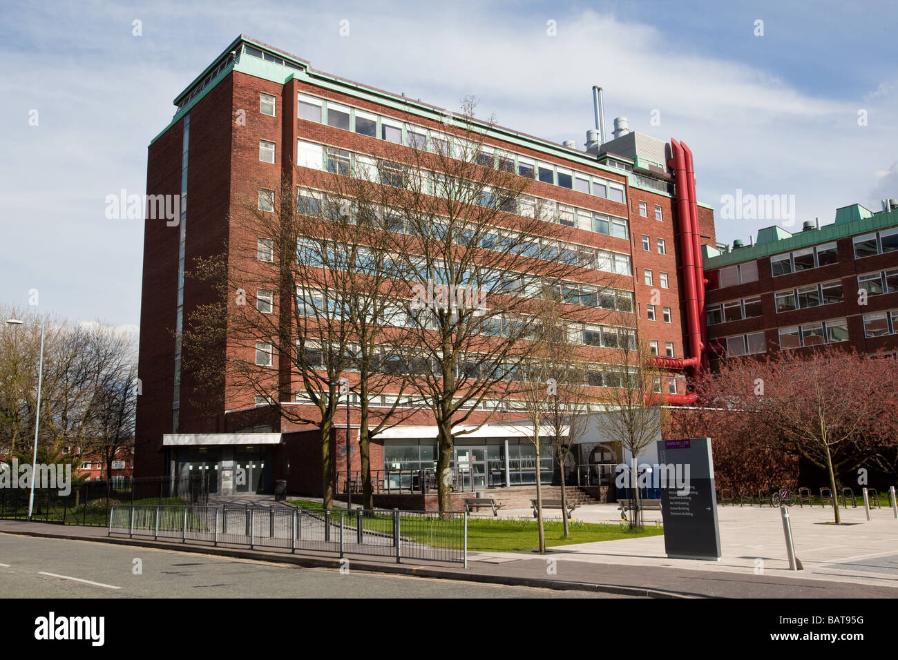 Chemistry Building, Brunswick Street, The University of Manchester, UK Stock Photo