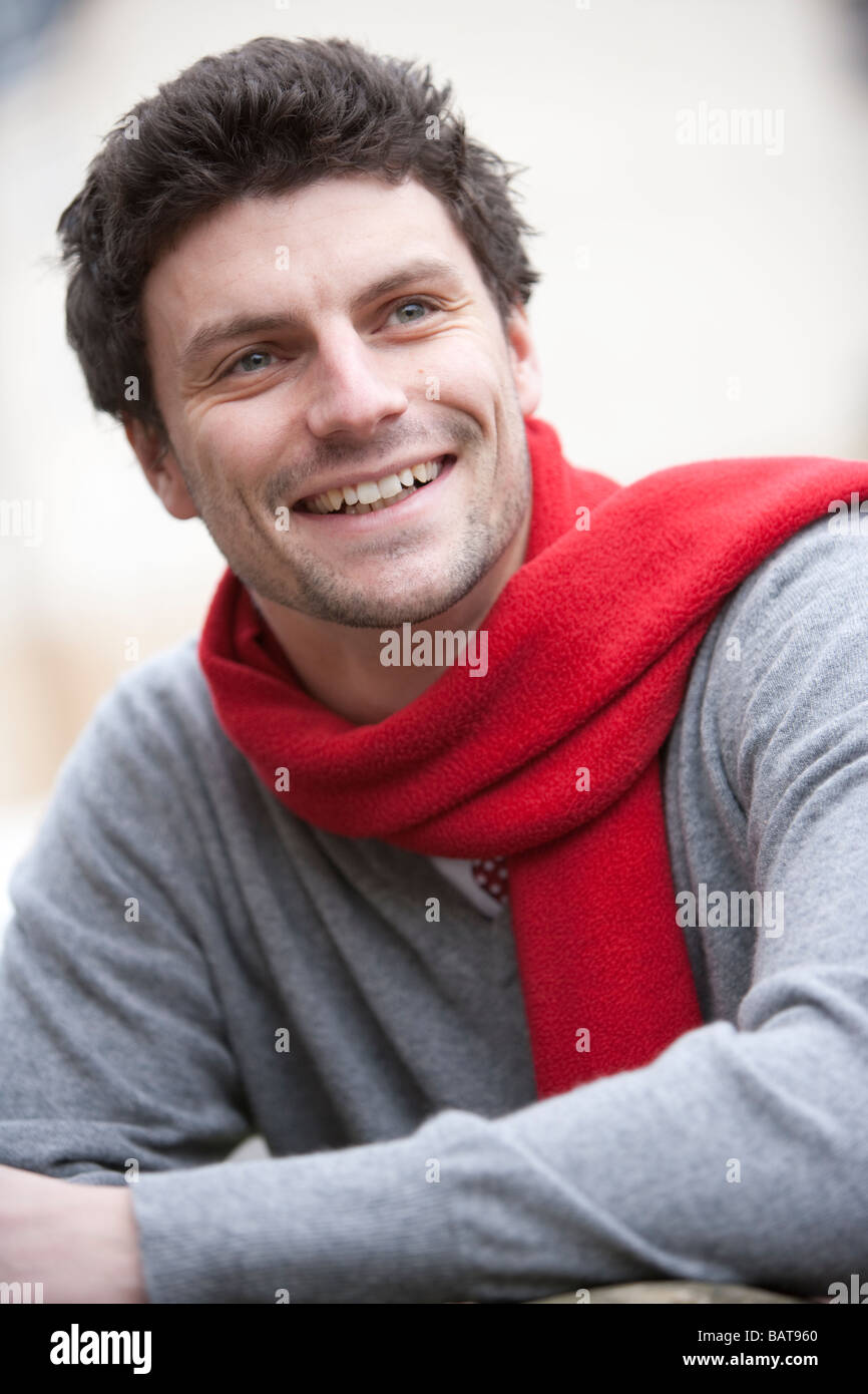 Happy smiling Guy Stock Photo