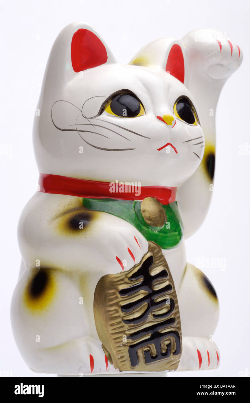 Maneki Neko Figure Stock Photo - Alamy