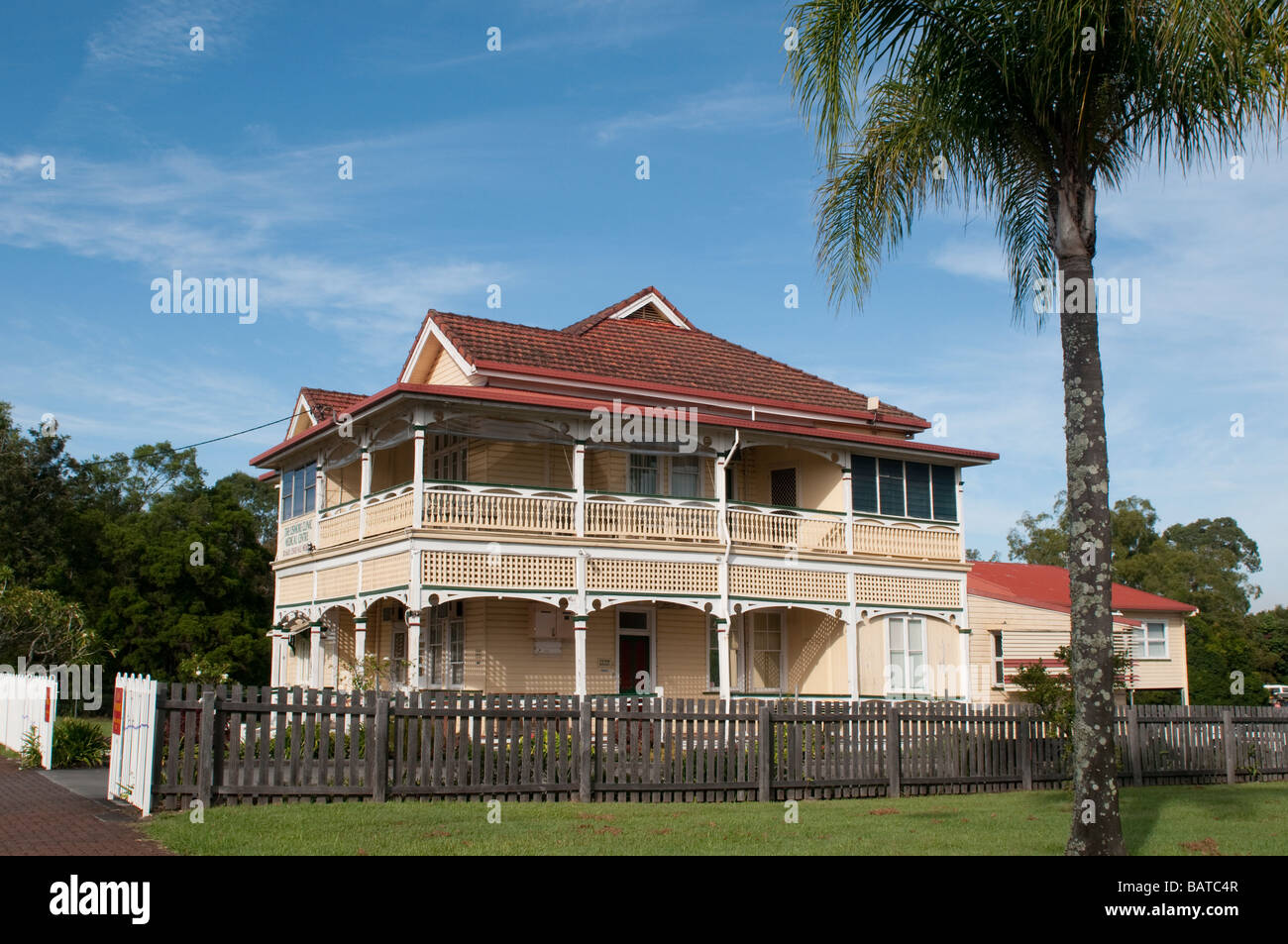 Victorian house with veranda Lismore NSW Australia Stock Photo Alamy