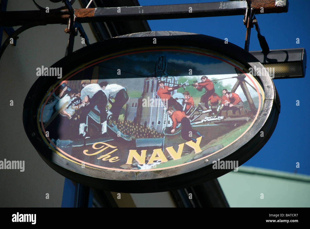 The Navy Inn, Barbican, Plymouth, Devon, UK Stock Photo