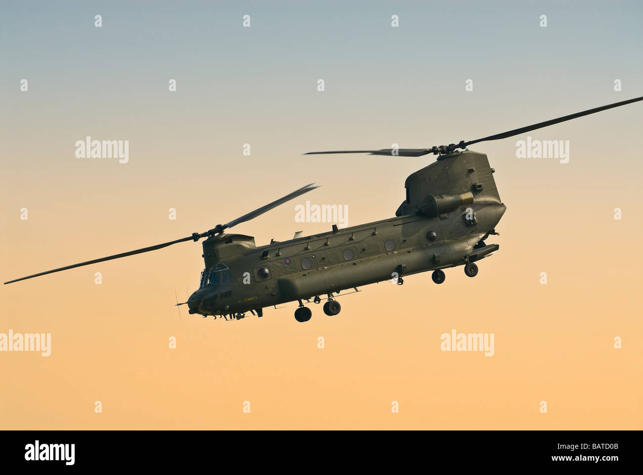 RAF Chinook Stock Photo