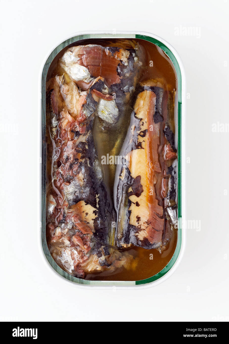 Tinned sardines in sunflower oil Stock Photo Alamy