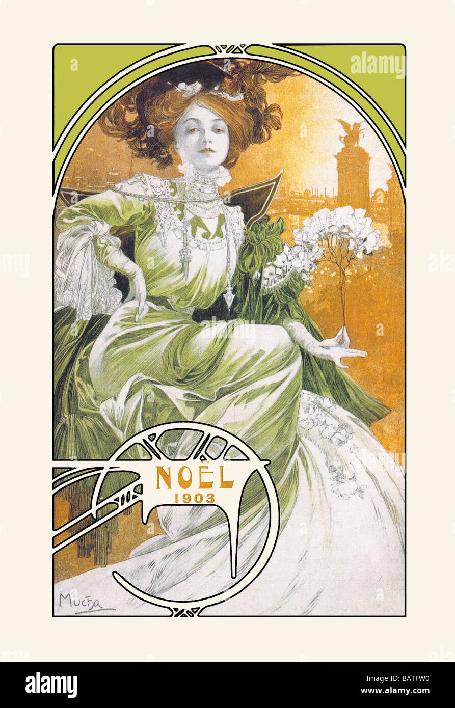 Noel 1903 Stock Photo